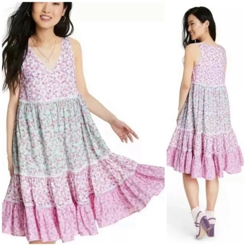 NWT Loveshackfancy Camille dress xl